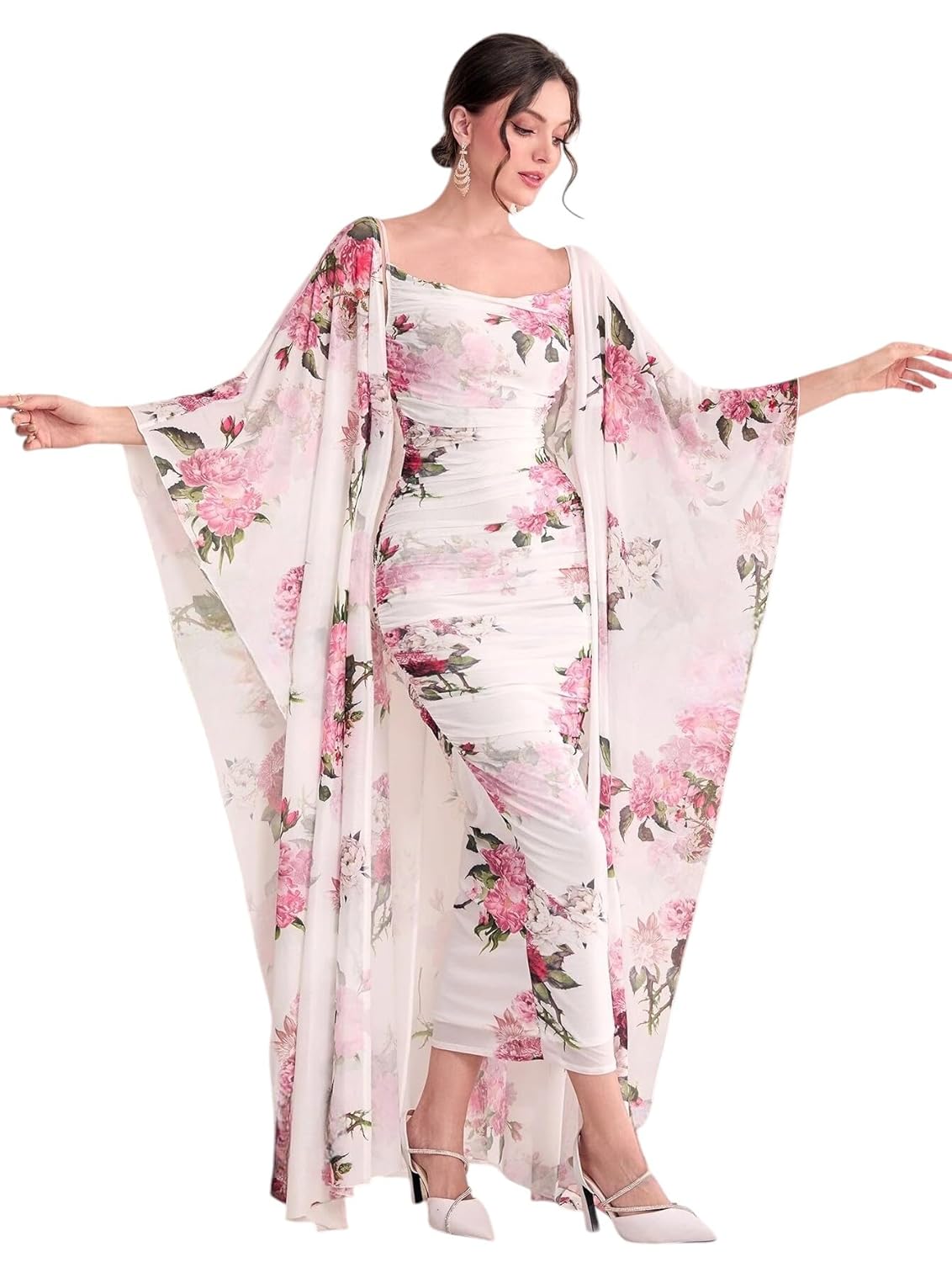 LITZO Dress for Women || Western Dresses for Women || One Piece Maxi Dress (L-32-34)